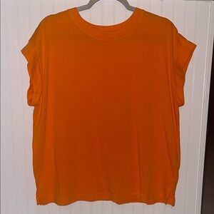 A New Day Orange Boxy Short Sleeve T-Shirt
